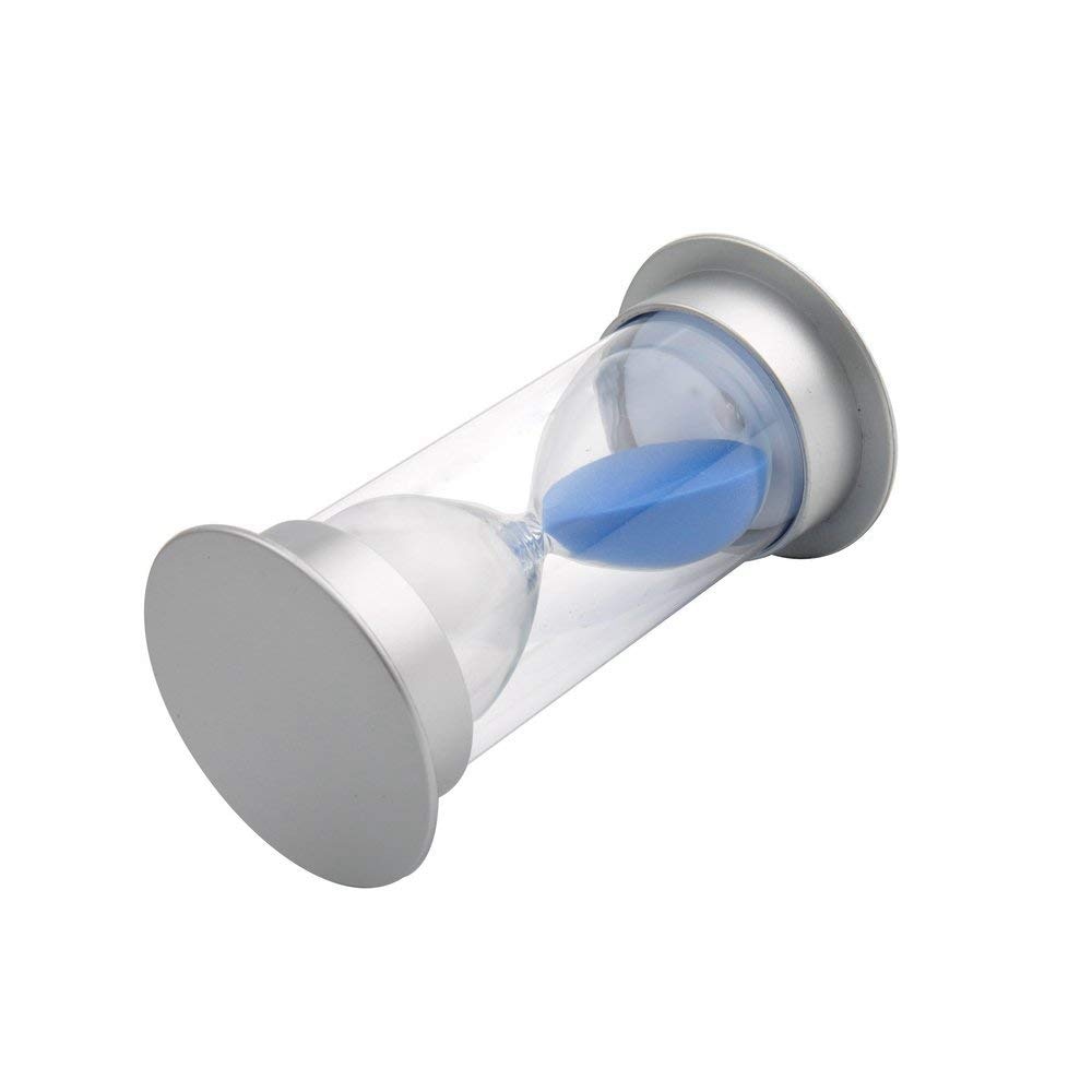 Af88 -60 minuten zandloper, moderne zandloper met zand voor op de schoorsteenmantel, bureau, salontafel, boekenplank, vitrinekast of bijzettafel