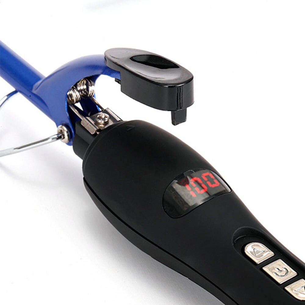 Curling Iron Hair Waver Pear Flower Cone Curling Wand Roller Hair Curler for Curls Waves Lcd Display Ceramic Curly