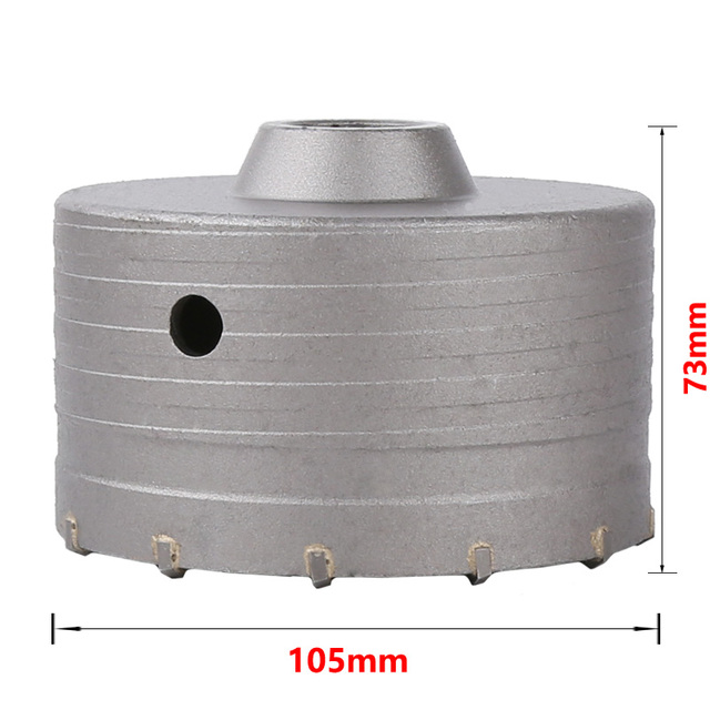SDS MAX Concrete Wall Hole Saw Drill Bit Set Electric Hollow Core Drill Bit Cement Stone Brick Wall Air Conditioner Hole Opener