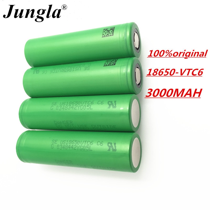 100% originele VTC6 18650 3000 mAh Li-ion 3.7V batera para SONY us18650 vtc6 3000 mAh batera USO juguetes herramient als