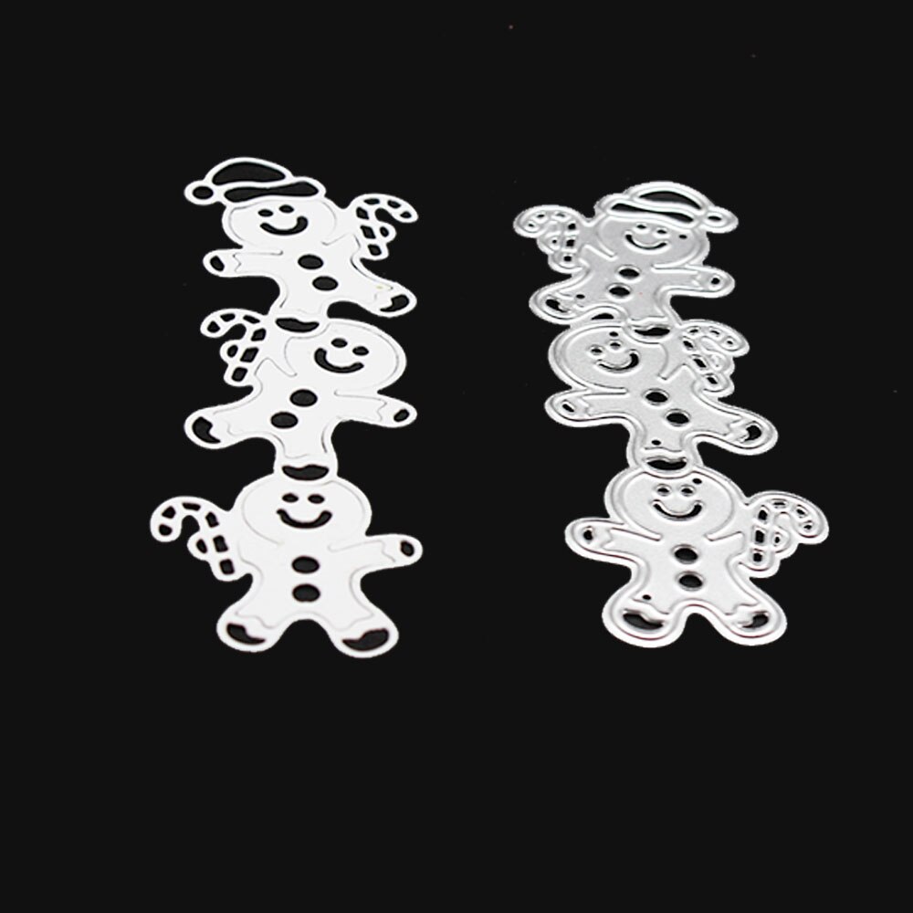 Molde de metal para decoração de natal, cortador de aço carbono pequena de decoração, natal, 2019