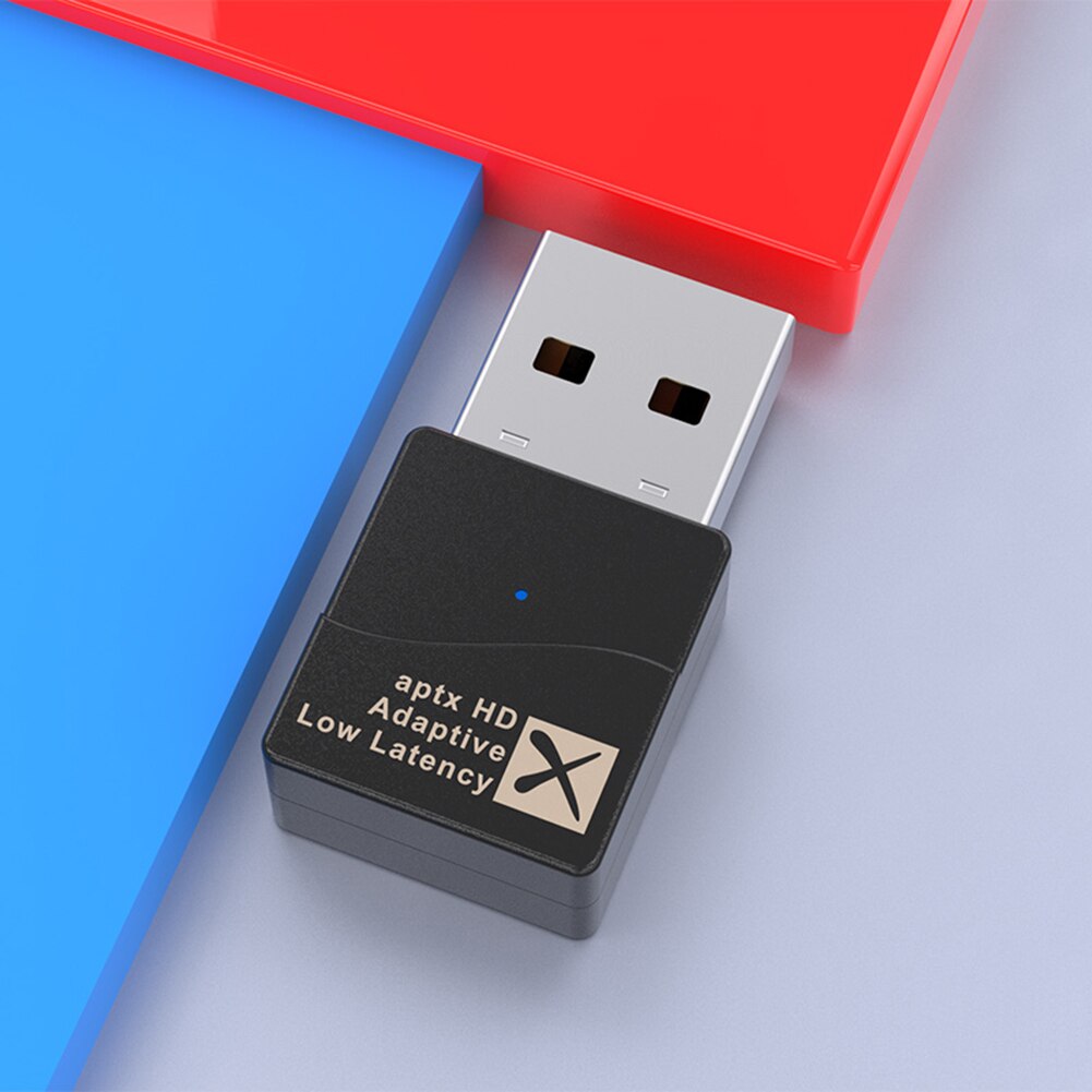 Bluetooth-adapter usb bluetooth 5.2 sender qcc 3040 chip, treiberlos, geeignet für spielekonsolen, computer und kabellose kopfhörer: Default Title