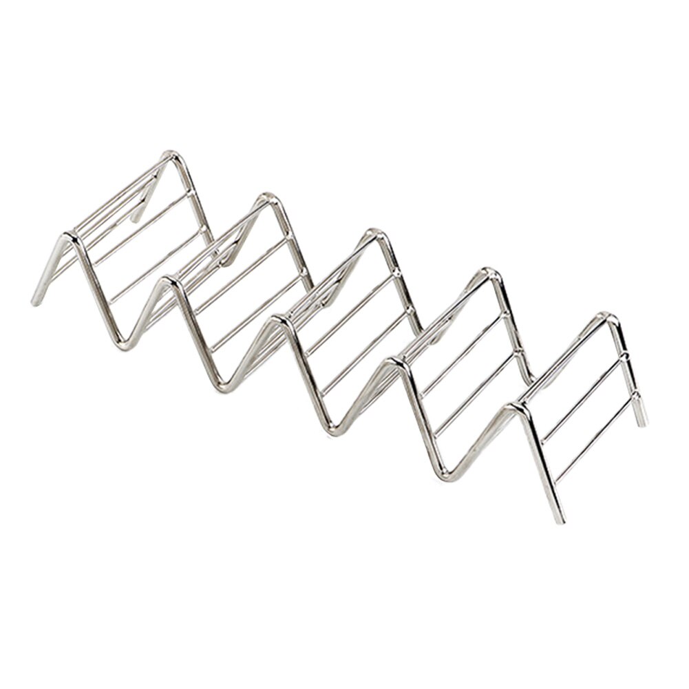 Tray Party Shell Simple Mexican Food Stainless Steel Rack Home Kitchen Stand Taco Holder Kids Modern Anti Rust Stable