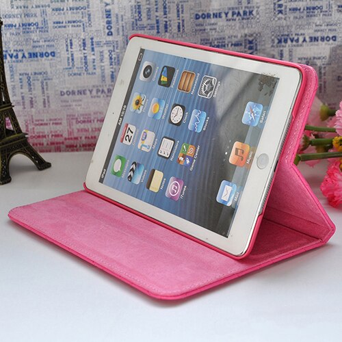 Strik imitatieleren smart case standaard cover voor ipad 2 3 4 5 air 2 mini 1 2 3 4