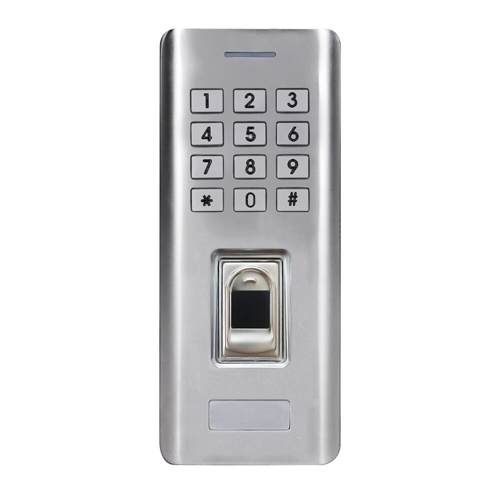 IP66 waterproof Electronic Door Lock Reader Metal access control fingerprint 125khz ID Card Rainproof integrated card reader