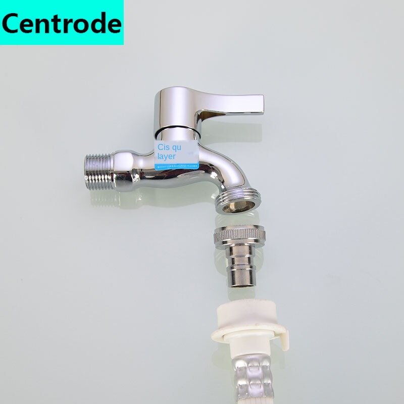 1/2IN 3/4IN Thread washing machine faucet spout adapter water inlet nipple interface car wash connector basin vegetable basin