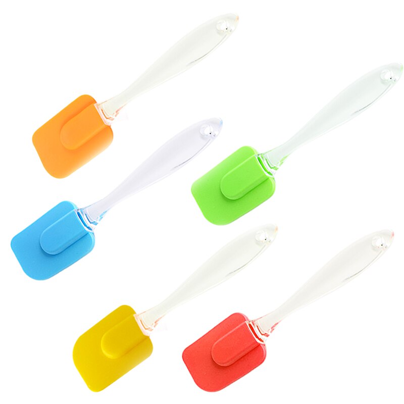 Silicone Spatula Baking Scraper For Kitchen Mixing Folding Scraping Cooking And Serving Cake Cream Scraper Environmentally