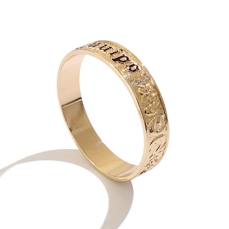 KOMI Inner Diameter 7-8 CM 100G Hawaii Samoa Marshall Polynesian Pohnpei Tonga Words Man Woman KUUIPO Closed Bracelet Bangle