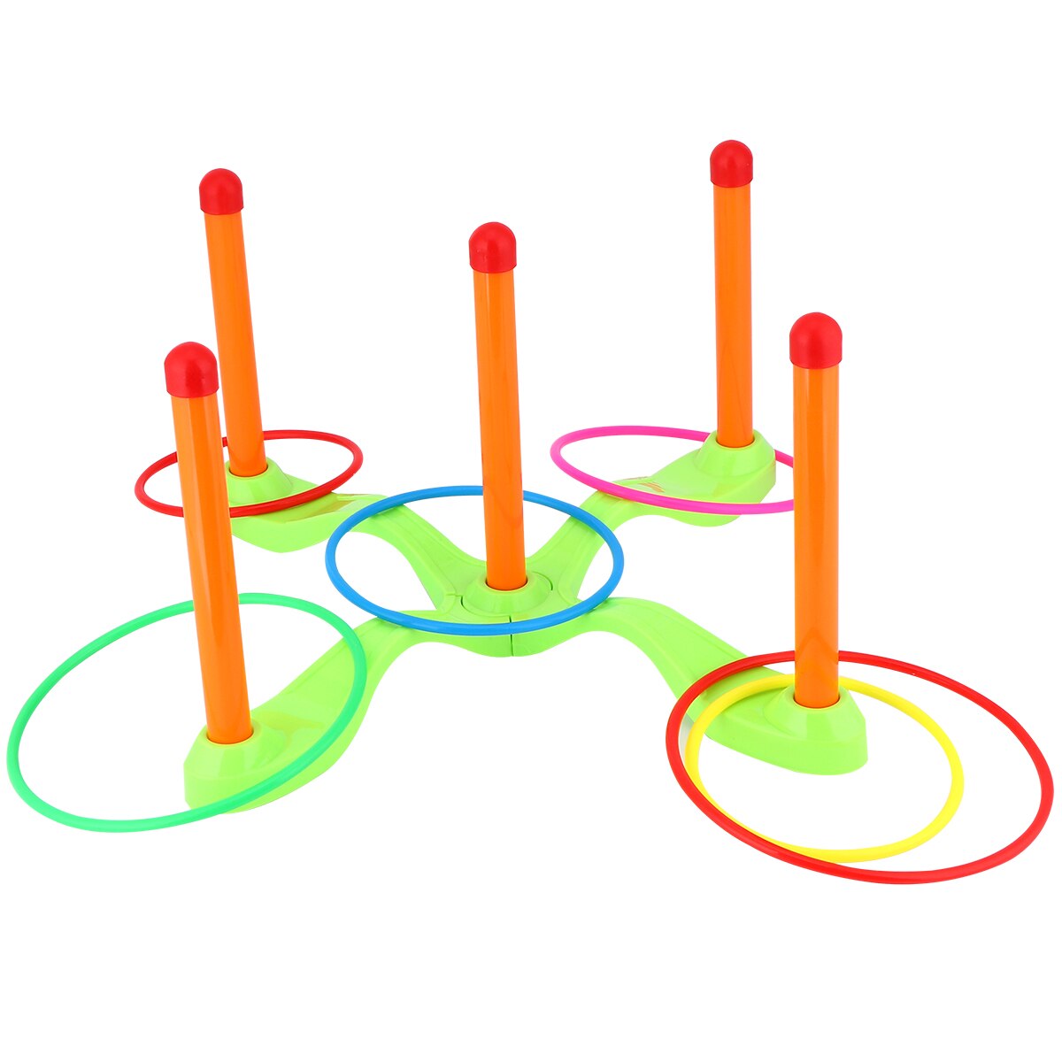 1 Set Kinder Ring Werfen Spielzeug Interessant Ring Werfen Spiel Spielzeug Werfen Ring Spielzeug: Size 1