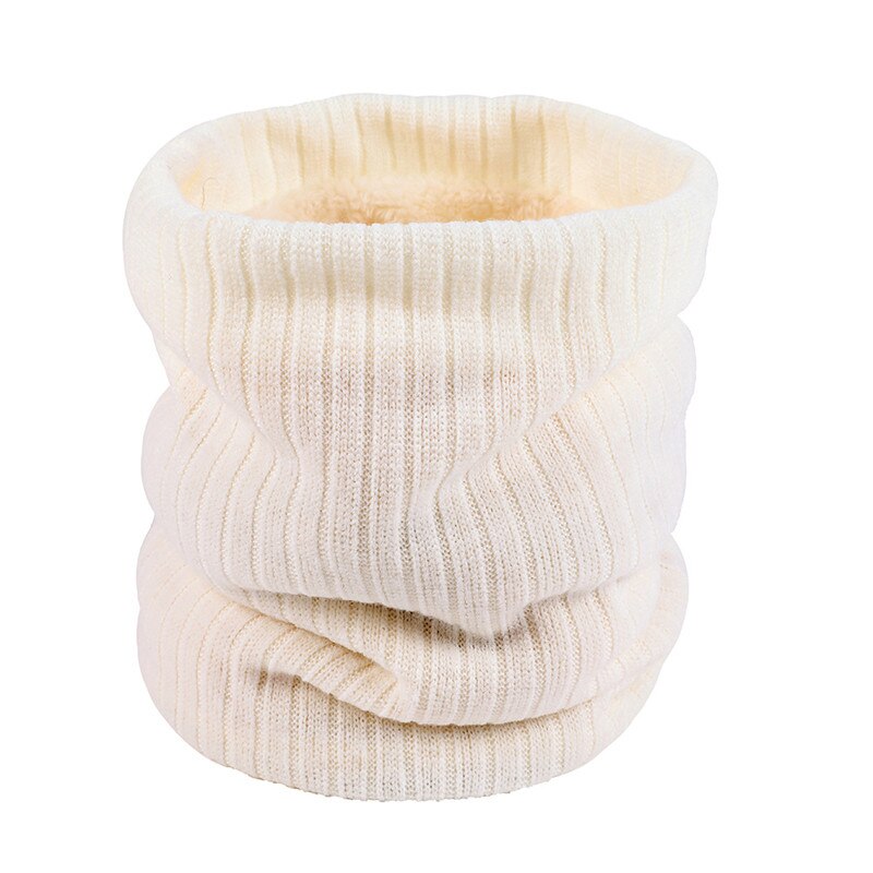 Unisex Winter Jongens Meisjes Vrouwen Mannen Warme Gebreide Sjaals Kids Fluwelen Elastische Uitlaten Kinderen Halswarmer Haak Baby Sjaal