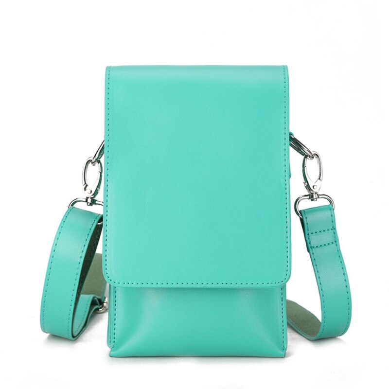 Professionele Kapper Schaar Tas Met Schouderriem Draagbare Faux Leer Haar Kam Houder Pouch Case Taille Pack: Blauw