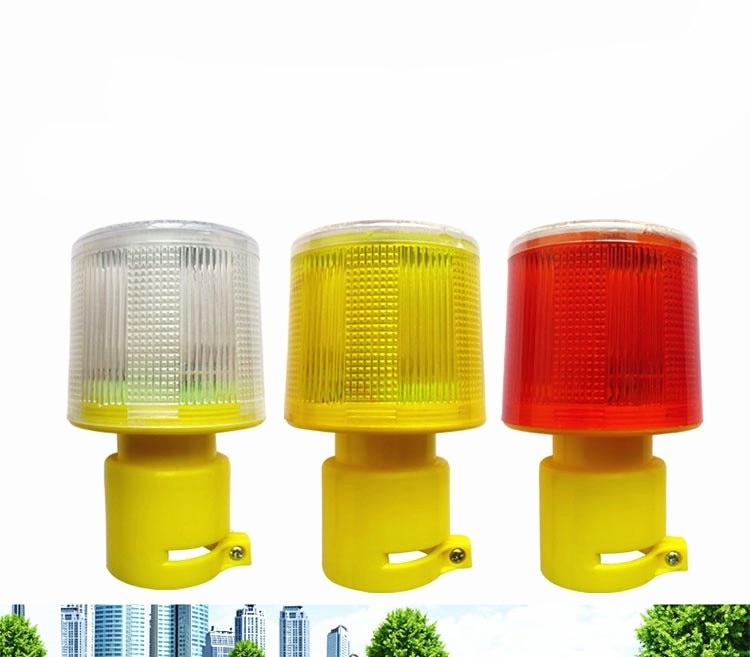 Solarbetriebene Ampel, LED Solar- Sicherheit Signal Leuchtfeuer Alarm Lampe Solar- Notfall LED Strobe Warnleuchte