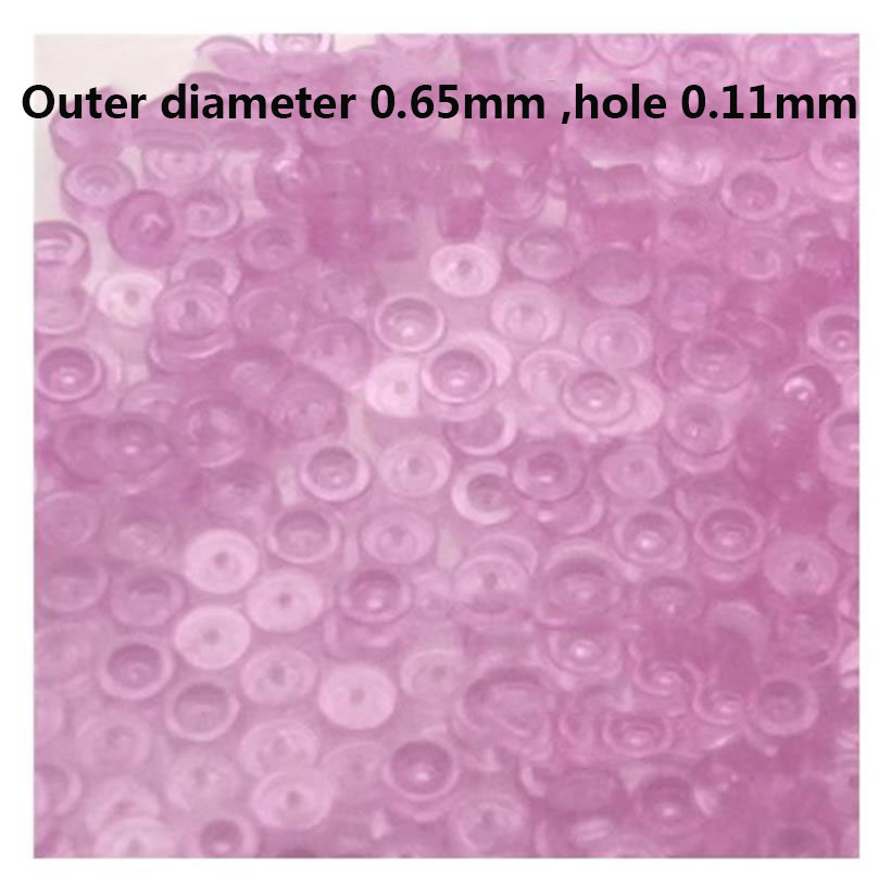 Klokketilbehør universell skinne sekundskinne boreødu edelsten støtdemper rubin klokkedeler