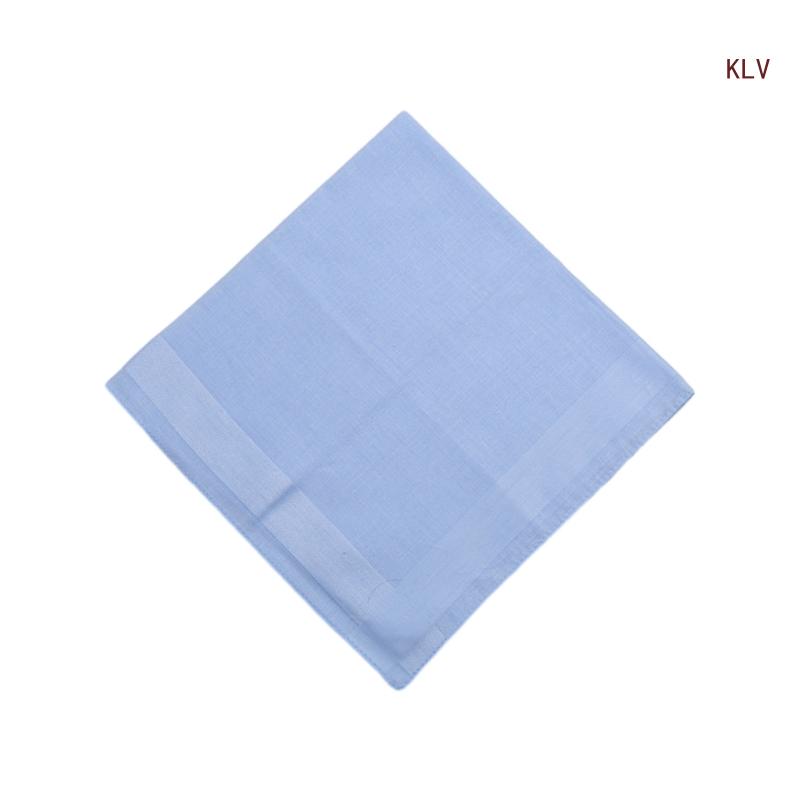 Zachte en absorberende zakhanddoek Zachte kleur zakdoeken voor bruidegoms Bruiloft 6XDA: LIGHT BLUE