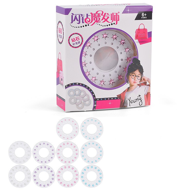 Twist Braider Machine Hair braid Weave Roller Toys For Girl Electric Automatic Hair Braider DIY Stylish Braiding Hairstyle Tool: D