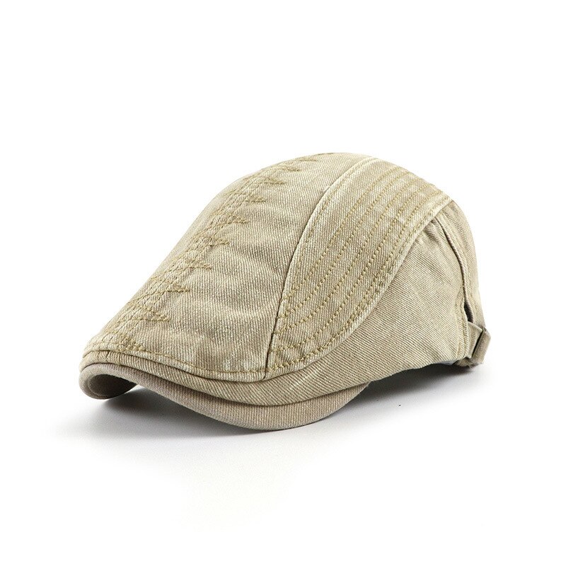 Gorro con visera para hombre, gorro con bordado lavado viejo, informal, para personas de mediana edad y ancianos, sombrilla, novedad de 2022: 3