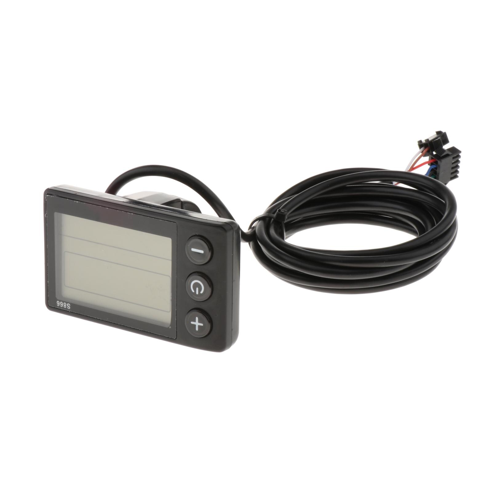 E-Bike Brushless Motor Controller Scooter SW900 LCD Display Panel 24/36/48V