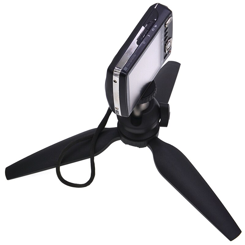 Mini juego de trípode de escritorio ajustable PTZ con pinza de teléfono móvil soporte en vivo vídeo VLOG
