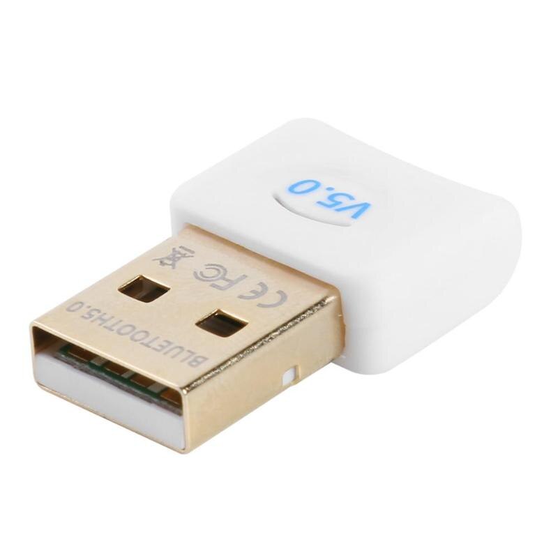 Bluetooth 5.0 Dongle Ontvanger Zender Draadloze Usb Adapter Met Cd Ingebouwde Driver Voor Windows 7/8/10/ vista/Xp