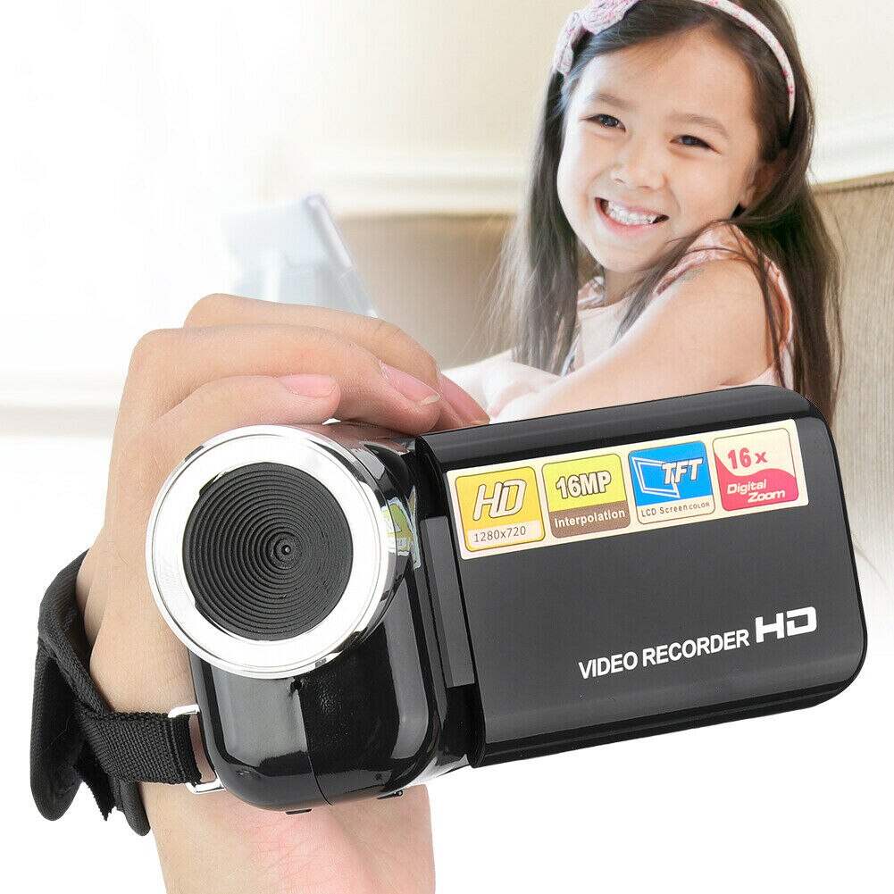 16MP 2inch TFT LCD HD 16X Digital Zoom Camcorder Video Camera Shooting Photography Video Camcorder Wedding DVR Record