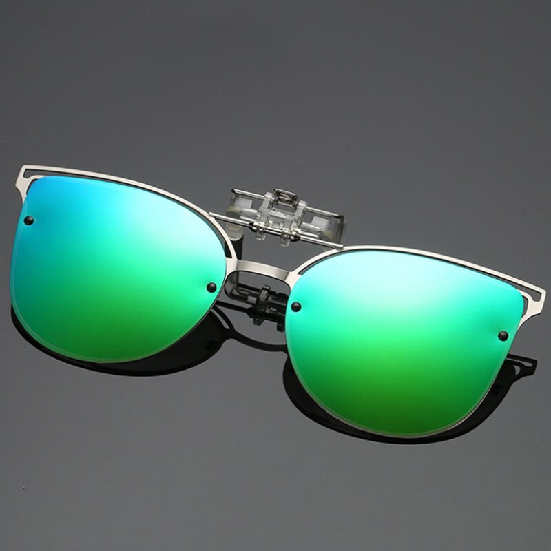Gafas de sol polarizadas con Clip para hombres y mujeres, Anti UV nocturna para pesca, gafas de sol de 400 para conducir o montar en bicicleta, gafas de sol de pesca con Clips para Motor