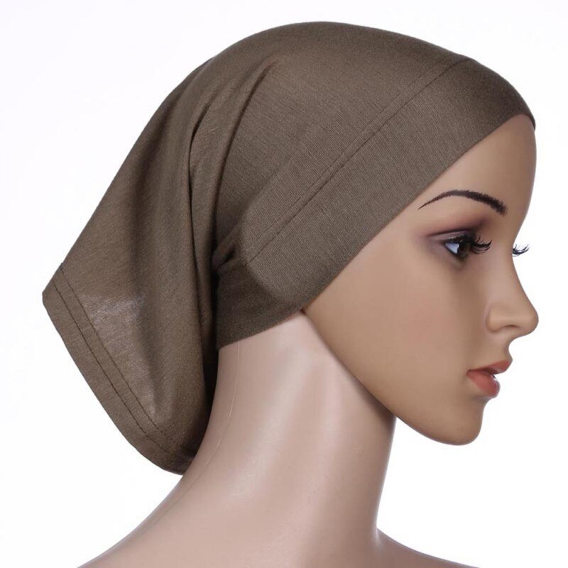 sous écharpe Hijab Tube Bonnet/casquette/os islamique femmes couvre-chef diverses couleurs: QC