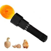1 stk æg rugelampe eggetester lommelygte æg stearinlys lampe 9 led super kold inkubationsudstyr værktøj