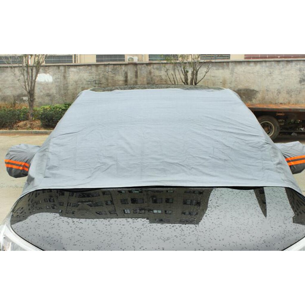 Windshield Snow Sun Cover Tarp Ice Scraper Frost Dust Removal Truck Van SUV