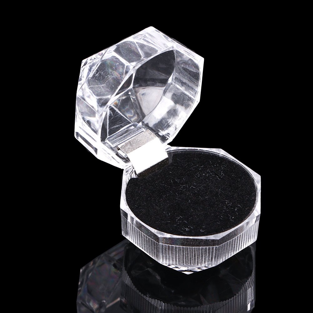 Boîte à Bijoux En Velours à 24 Emplacements Pour Bagues, Boucles D'oreilles (D Gris Clair