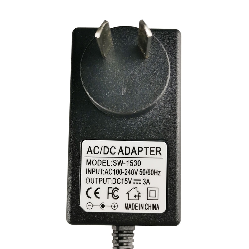 15v 3a 6.4*4.4mm med pin ac / dc-adapter oplader til sony srs -x55 srs-btx 500 srs -xb3 bærbar bluetooth højtaler strømforsyning