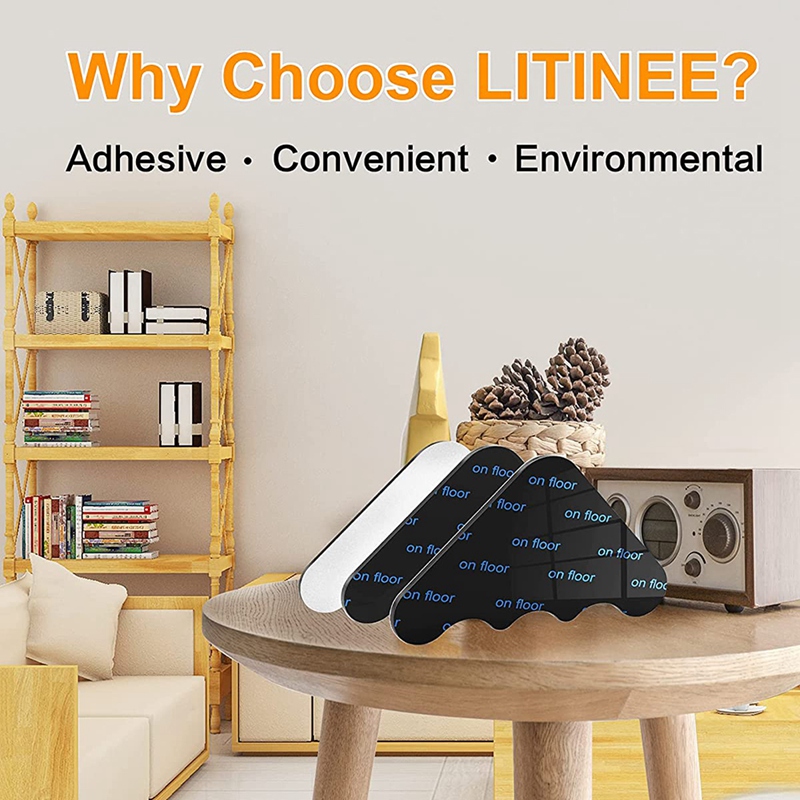 12 Pcs Carpet Grippers,Anti-Slip Rug Grippers,for Hardwood Floors and Tile Floors,Washable and Reusable Carpet Grippers