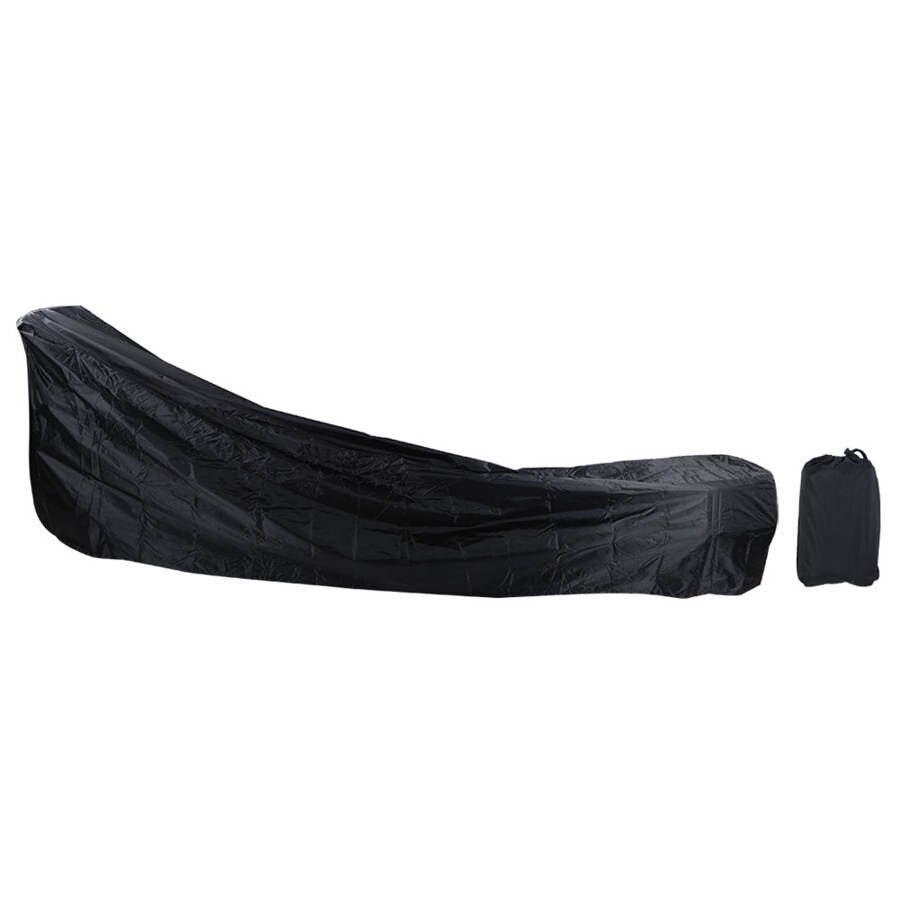 Kraftigt polyester ponton båt skydd lock vattentätt båt lock 112.2 x 20.1 x 23.2 x 17.7in