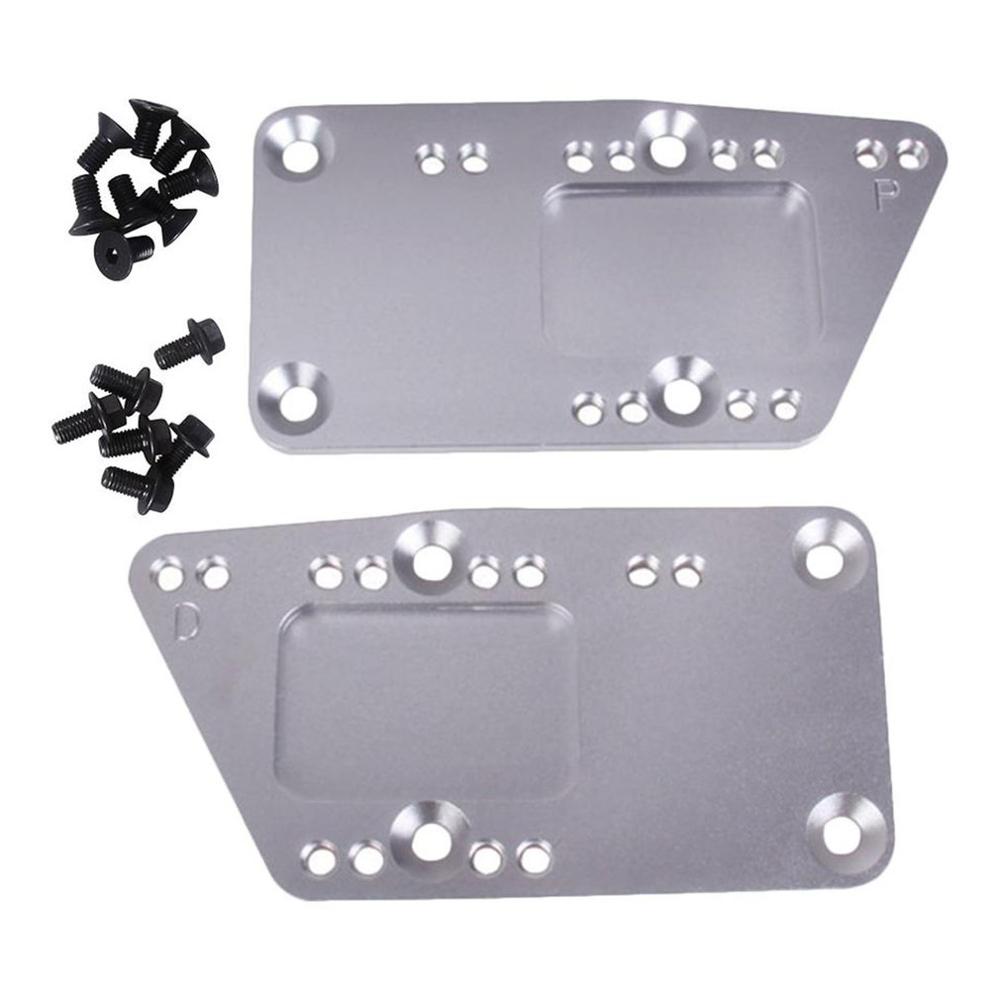 Motor Mounts Adjustable SR Billet Bracket SBC LS Conversion LS1 Billet Engine Mount Adapter Swap Plates Bracket