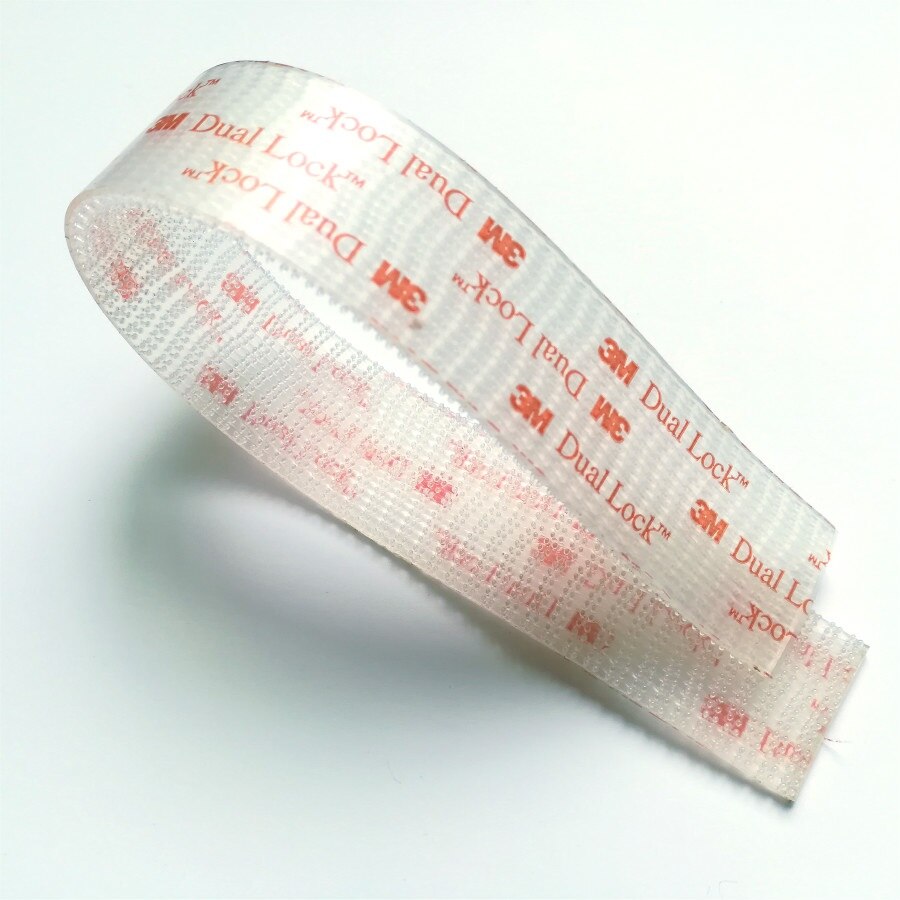 3 Mt Dual sperren SJ3560 Klar Wiederverschließnackt Verschluss klebeband Typ 250 (25,4mm x 20 cm)