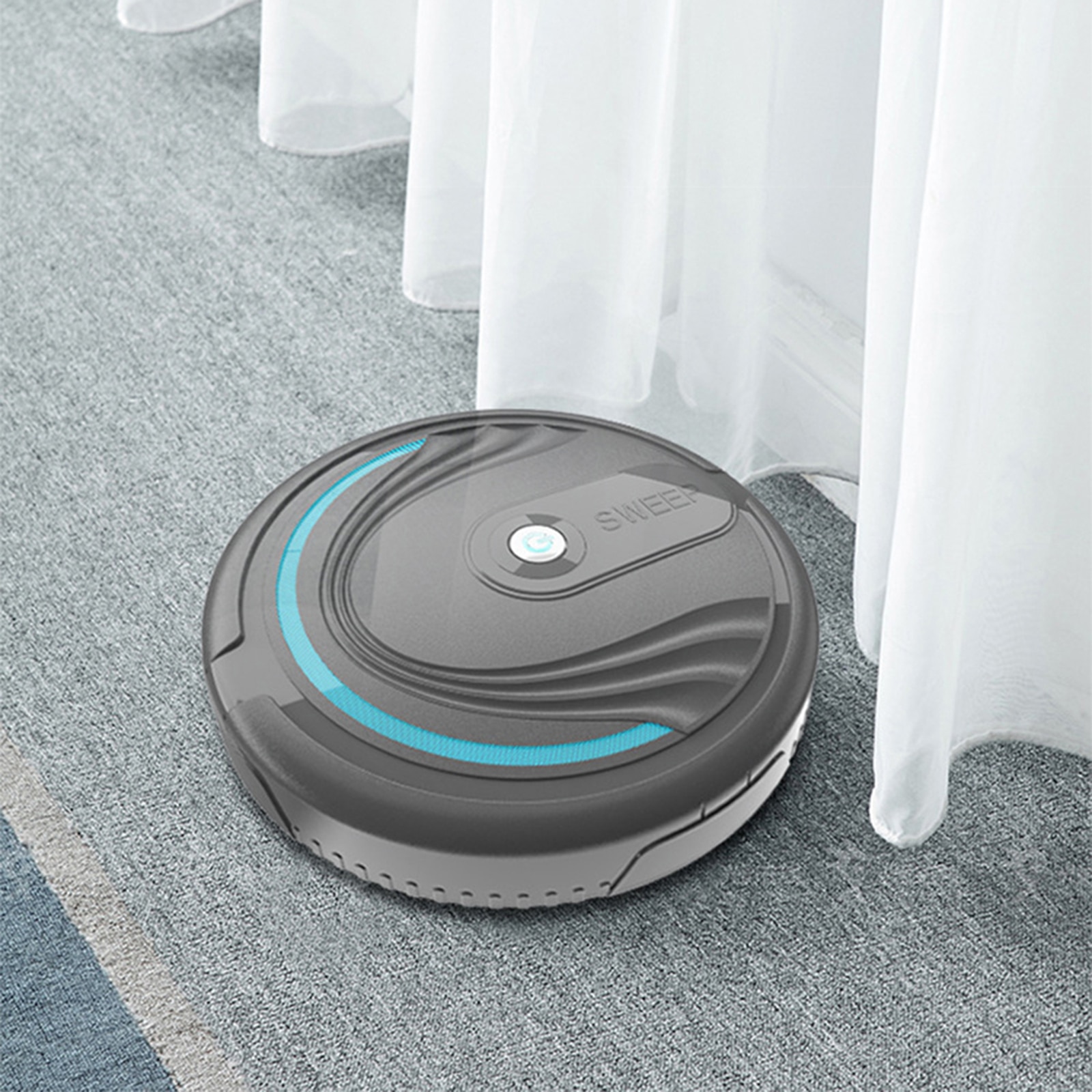 Robotic Vacuum Cleaner Rechargeable Household Smart Floor Robot Cleaning Vacuum Automatic Sweeper Household Rechargeable Robot