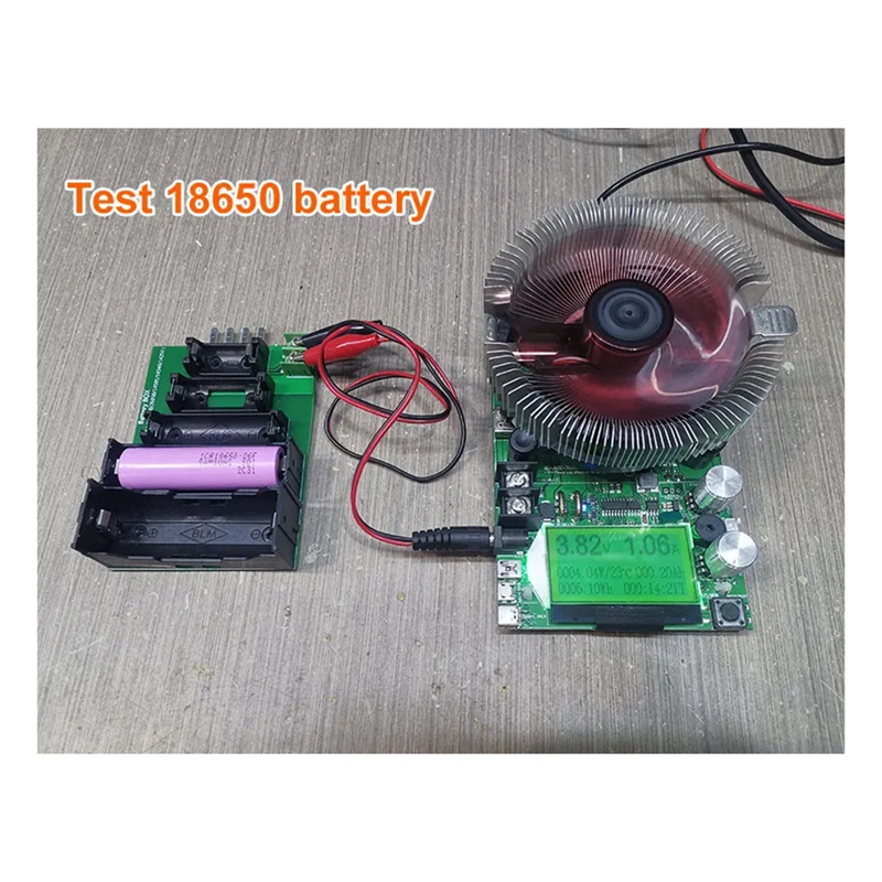Battery Tester Case 4 & 2-Wire Terminal 18650 26650 14505 14340 1425 Battery Case Holder Test Storage Box For DL24P