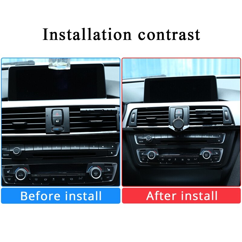 Auto Air Vent Mobiele Telefoon Houder Trim Voor Bmw 3 4 Serie F30 F31 F34 F32 F33 F36 Auto Accessoires