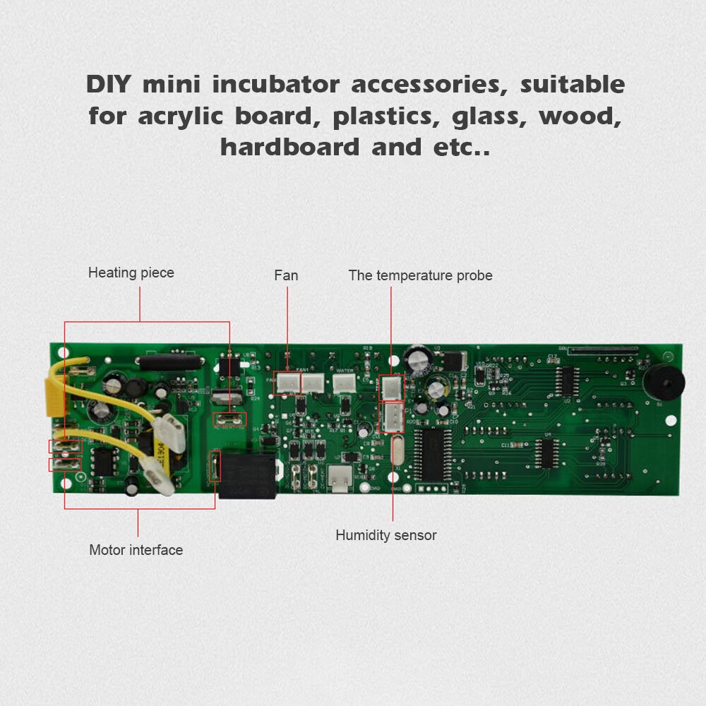 HTMC-5 DIY Mini Incubator Controller Constant Temperature Eggs Incubation Box Accessories Egger Incubator Controller Accessory