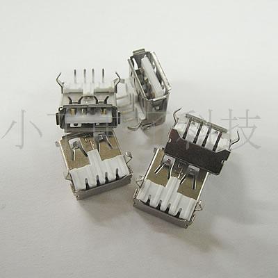 10Pcs USB Type A Standard Port Female Solder Jacks Connector PCB Socket USB-A type