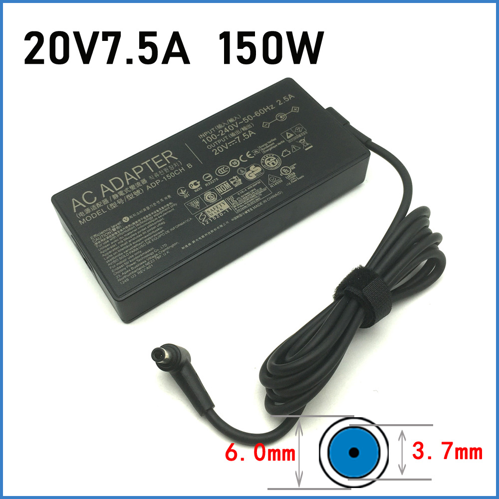 Original 150W 20V 7,5A AC Adapter für Asus TUF Gaming A17 FA706 FX505GT FX705GT FX705gm Laptop Netzteil Ladegerät