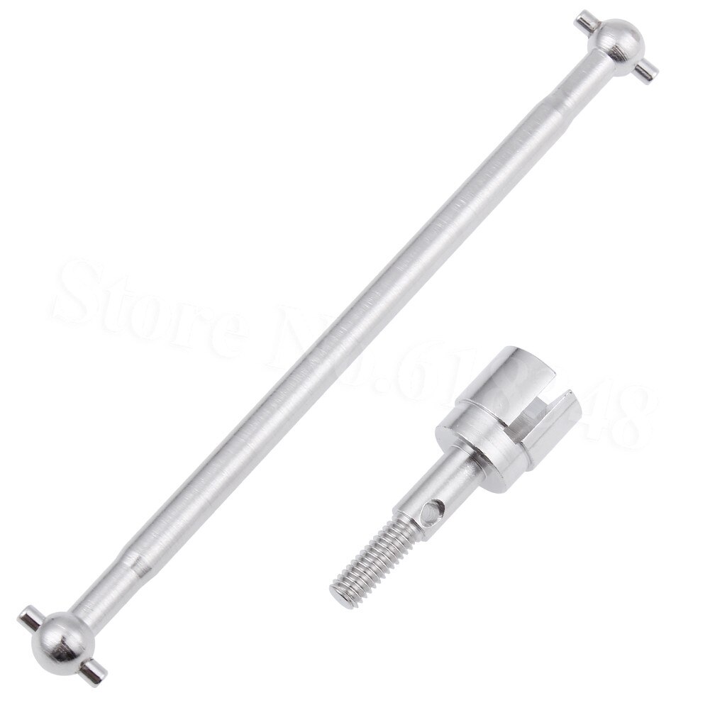 8 stk stål metall drivaksel 89.5mm hundeben 08029 & akseltapp 02033 for rc redcat vulkan epx hsp 1/10 brontosaurus 94111