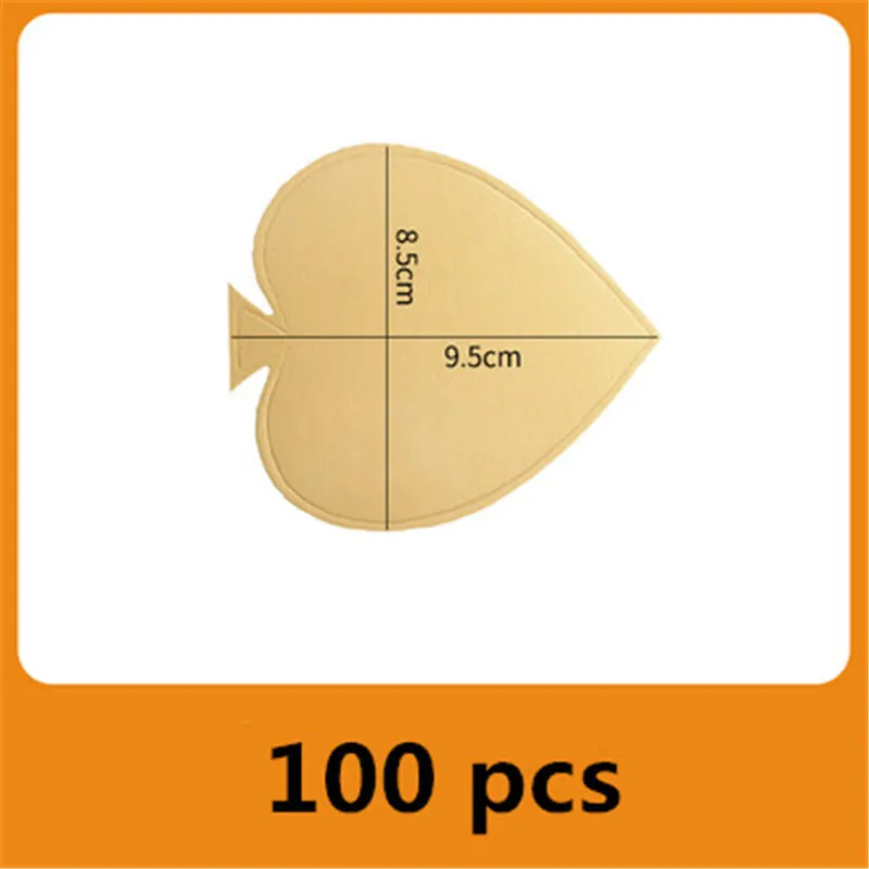 100 pcs/pack Cake Cardboard Mini Cake Boards Cupcake Dessert Tray Multi Shape Paper Golden Base Cake Pastry Decorative Kit Party