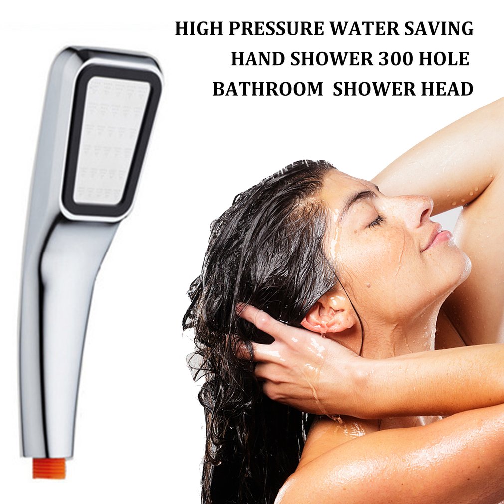 Douchekop Vierkant - Waterbesparend - 300 Gaten - Handdouche - ABS Plastic