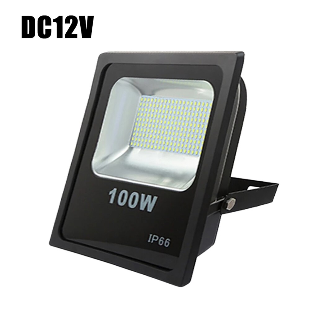 DC12-80V LED Floodlight IP66 Waterproof Flood Light 10W 20W 30W 50W 100W White Outdoor Spotlight For Night Market