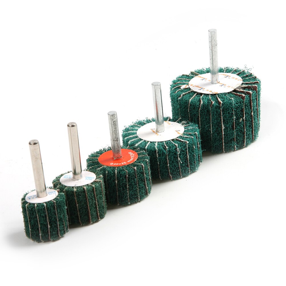 1 stuks dremel-accessoires, grof vlies tussenvel, dremel-rotatiegereedschap, schuurwiel 25*25 30*25 40*25 50*25 60*40 mm