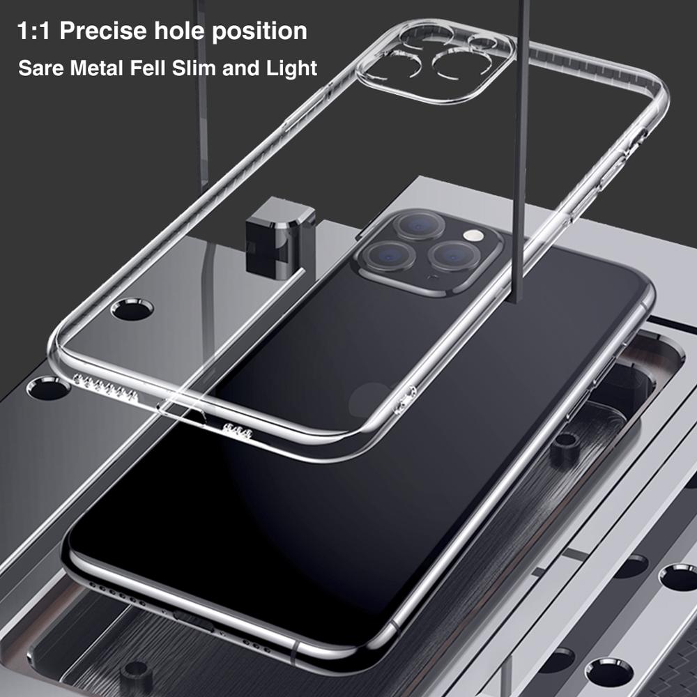 JURCHEN-funda transparente ultrafina para iPhone, funda suave con foto personalizada, para iPhone 11, 12, Mini Pro, XS, Max, X, 8, 7, 6S Plus, XR