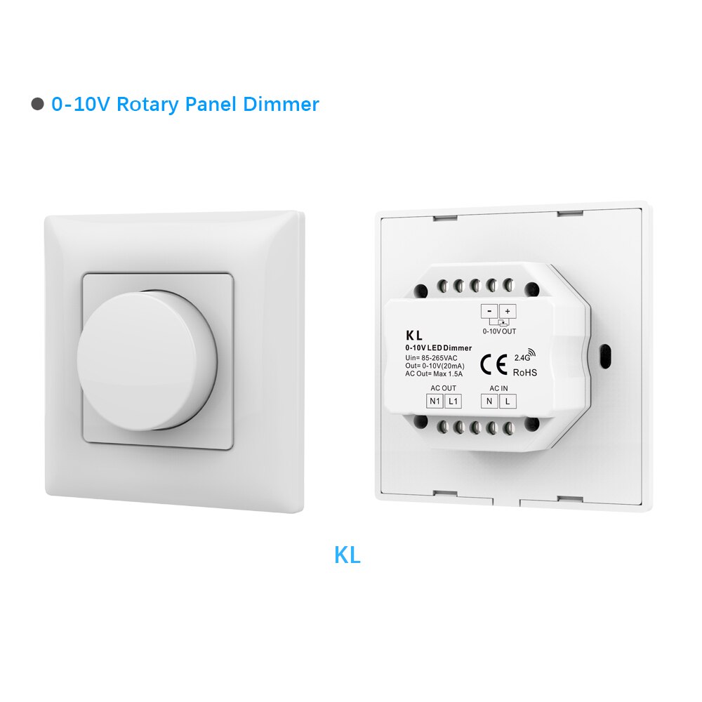 Mini 0/1-10v cv led himmennysohjain 1 kanava  dc 5v 12v 24v 36v pwm conatant jännitelähtö 8a 288w 1 kanava 0-10v himmennin lv: Vain lsd-kl