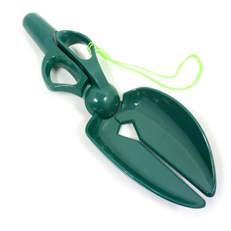 Long Handle Pet Poop Scooper Clips Scissors Jaw Poop Picker Pooper Scooper Dog Poop Cleaning Shovels Waste Pick Up Cleaning Tool: Green