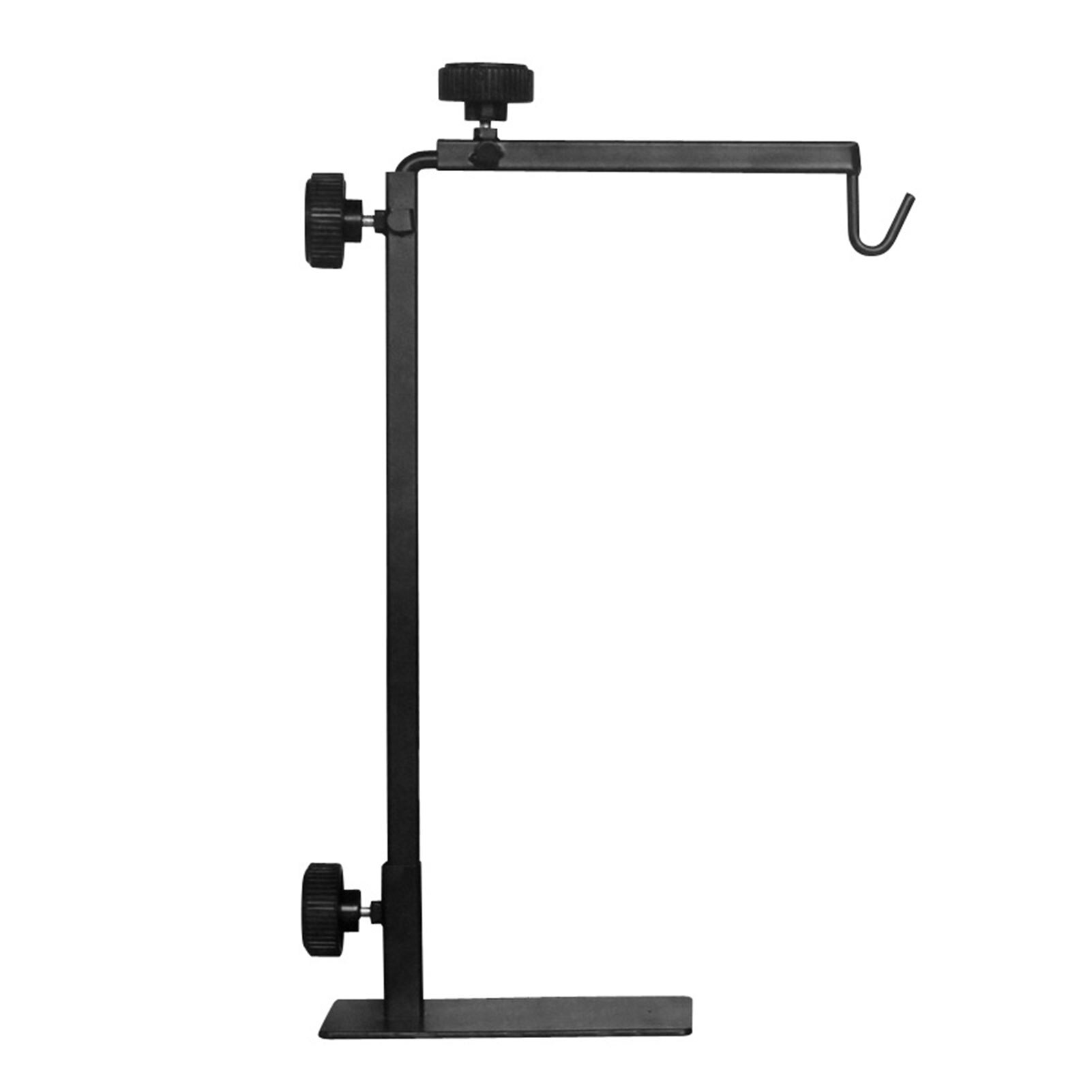 Beard Dragons Iron Adjustable Reptile Lamp Stand Terrarium Light For Habitat Cage Lizards Easy Install With Base Floor Support