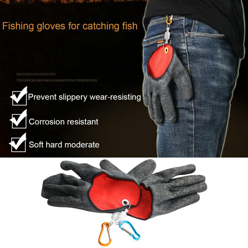 Fishing Catching Gloves Anti-slip Waterproof Puncture Resistant Fishing Gloves for Fisherman